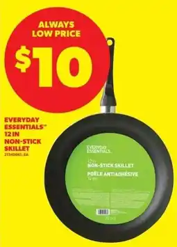 Real Canadian Superstore Everyday essentials 12 in non stick skillet offer