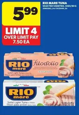 Real Canadian Superstore Rio mare tuna offer