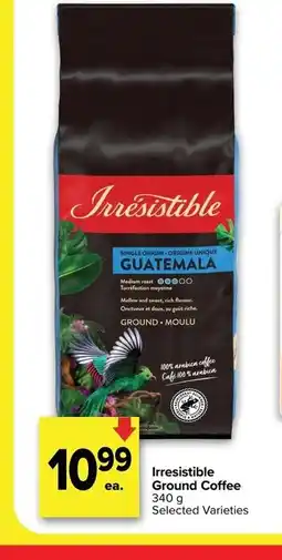 Metro IRRESISTIBLE Ground Coffee offer