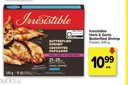 Metro IRRESISTIBLE Herb & Garlic Butterflied Shrimp offer
