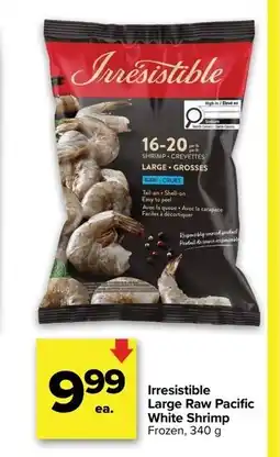 Metro IRRESISTIBLE Large Raw Pacific White Shrimp offer