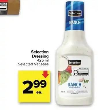 Metro SELECTION Dressing offer