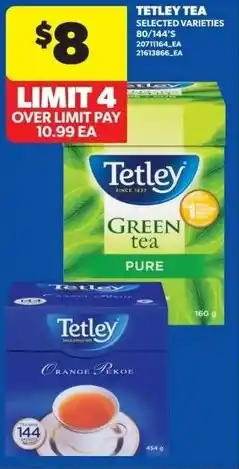 Real Canadian Superstore Tetley tea offer
