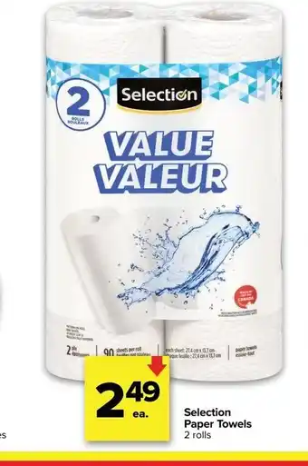 Metro SELECTION Paper Towels offer
