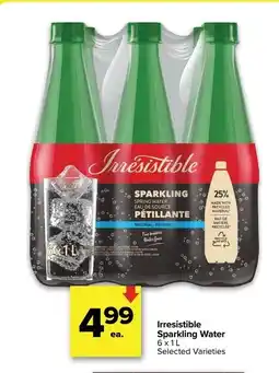 Metro IRRESISTIBLE Sparkling Water offer