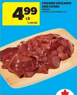 Real Canadian Superstore Chicken gizzards and livers offer