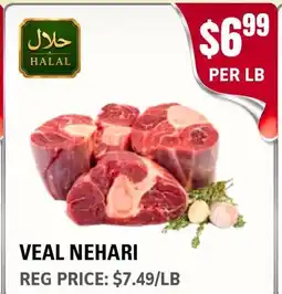 Atiya's Fresh Farm Veal nehari offer