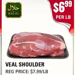 Atiya's Fresh Farm Veal shoulder offer