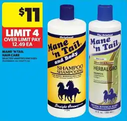 Real Canadian Superstore Mane n tail hair care offer