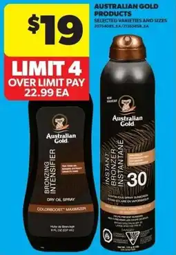 Real Canadian Superstore Australian gold products offer