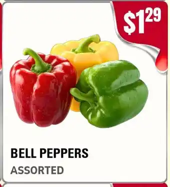 Atiya's Fresh Farm Bell peppers offer