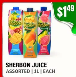Atiya's Fresh Farm SHERBON Juice offer