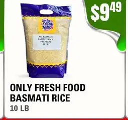 Atiya's Fresh Farm ONLY food basmati rice offer