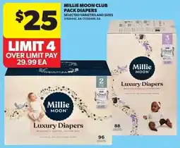 Real Canadian Superstore Millie moon club pack diapers offer