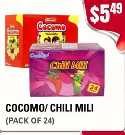 Atiya's Fresh Farm COCOMO/ CHILI MILI offer