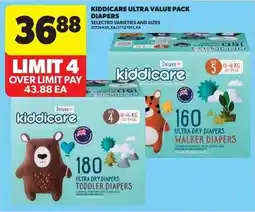 Real Canadian Superstore Kiddicare ultra value pack diapers offer