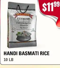 Atiya's Fresh Farm HANDI Basmati rice offer