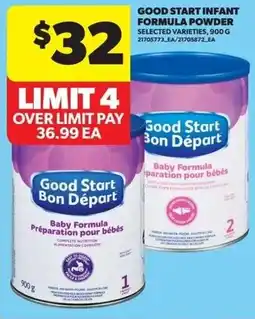 Real Canadian Superstore Good start infant formula powder offer