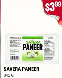 Atiya's Fresh Farm SAVERA PANEER offer