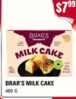 Atiya's Fresh Farm BRAR'S Milk cake offer