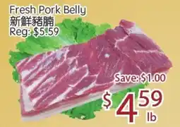 Sunny Food Mart Fresh Pork Belly offer