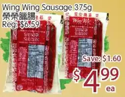 Sunny Food Mart Wing Wing Sausage offer