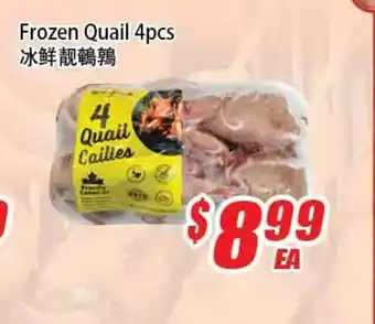 WinCo Food Mart Frozen Quail 4pcs offer