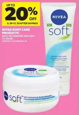 Real Canadian Superstore Nivea body care products offer