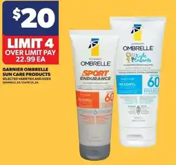 Real Canadian Superstore Garnier ombrelle sun care products offer