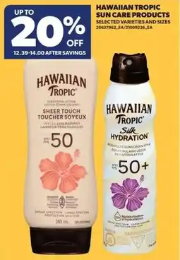 Real Canadian Superstore Hawaiian tropic sun care products offer