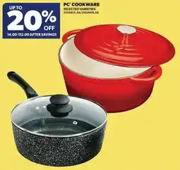 Real Canadian Superstore Pc cookware offer