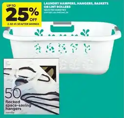 Real Canadian Superstore Laundry hampers hangers baskets or lint rollers offer