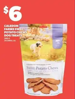 Loblaws Caledon farms sweet potato chews dog treats offer