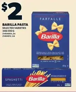 Loblaws Barilla pasta offer