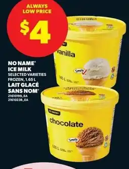 Real Canadian Superstore No name ice milk lait glacé sans nom offer
