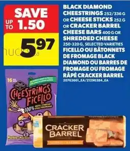 Real Canadian Superstore Black diamond cheestrings offer