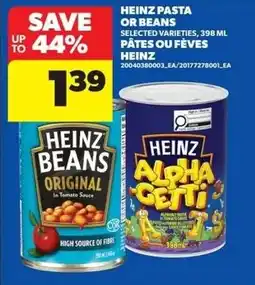Real Canadian Superstore Heinz beans original pâtes ou fèves heinz offer