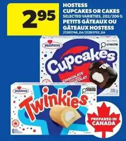 Real Canadian Superstore Hostess cupcakes or cakes offer