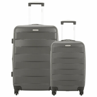 Best Buy Samsonite Signat 1 2-Piece Hard Side Expandable Luggage Set - Charcoal offer