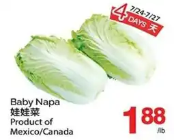 T&T Supermarket Baby Napa offer
