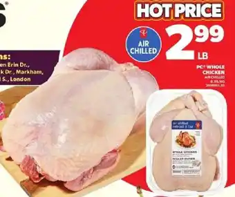 Loblaws Pc whole chicken offer