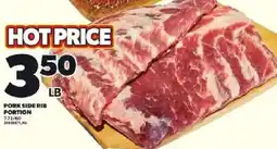 Loblaws Pork side rib portion offer