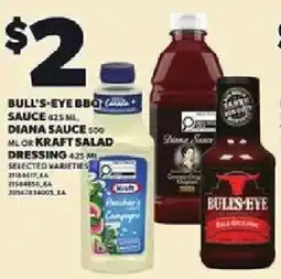 Loblaws Bull's-eye bbq sauce offer