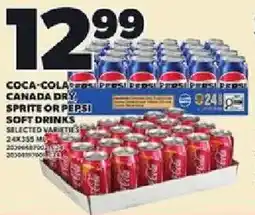 Loblaws Soft drinks offer