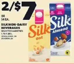 Loblaws Silk non-dairy beverages offer