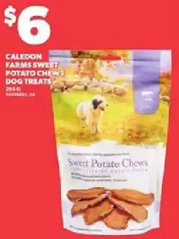 Loblaws Caledon farms sweet potato chews dog treats offer