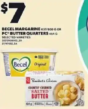 Loblaws Becel margarine offer