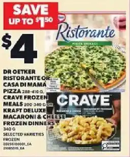 Loblaws Dr oetker ristorante or casa di mama pizza offer