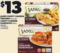 Loblaws Janes crispy chicken tenders offer
