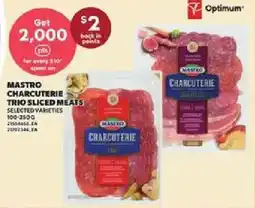Loblaws Mastro charcuterie trio sliced meats offer